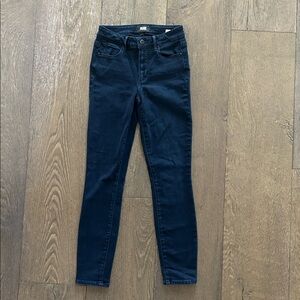 PAIGE Hoxton Ankle Jeans in Dark Blue